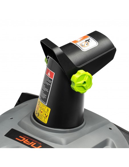 Mocna odśnieżarka elektryczna, szer. 50 cm, głęb. 25 cm NAC STE230-50/25-W 5905842533851 10