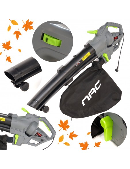 Wielofunkcyjny odkurzacz elektryczny ogrodowy dmuchawa NAC VBE350-AS-DW 5902490741683