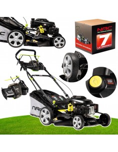Wydajna kosiarka spalinowa z napędem NAC LS50-196-HS-ES z rozrusznikiem elektrycznym 5902490742239