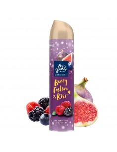 Zimowy odświeżacz powietrza o zapachu czerwonych owoców i figi Glade Berry Festive Kiss 300 ml 5000204361438