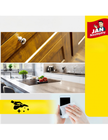 Uniwersalne ściereczki nasączane do różnych powierzchni JAN Niezbędny FRESH HOME 40 szt. 5201314198253 5
