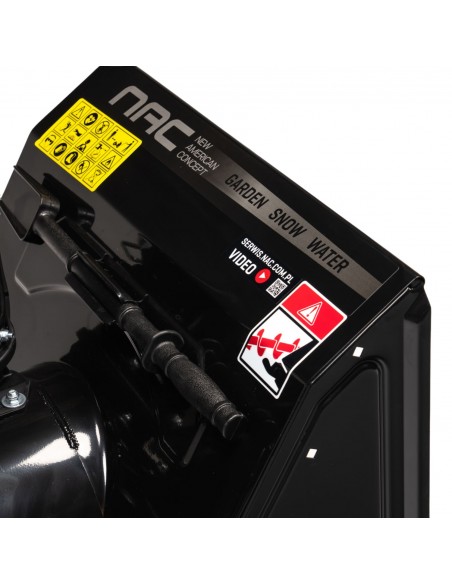 Odśnieżarka spalinowa z napędem z rozrusznikiem elektrycznym NAC STP196L-61-E-K 5902490793576 11