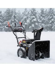 Odśnieżarka spalinowa z napędem z rozrusznikiem elektrycznym NAC STP196L-61-E-K 5902490793576 2