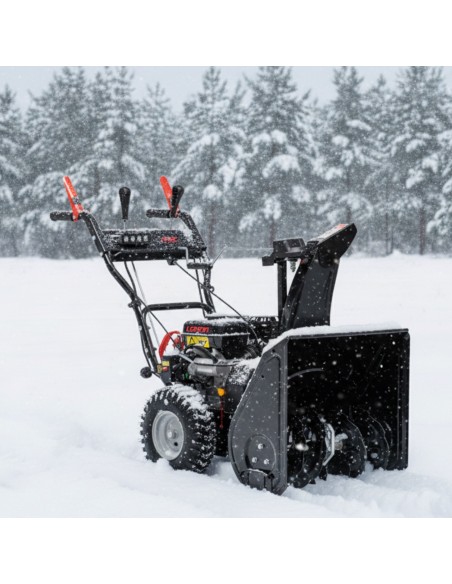 Odśnieżarka spalinowa z napędem z rozrusznikiem elektrycznym NAC STP196L-61-E-K 5902490793576 2