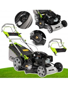 Wielofunkcyjna kosiarka spalinowa NAC LS55-196-HSD-LI z napędem i silnikiem LONCIN 5902490740785