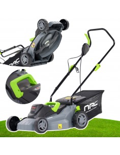 Cicha kosiarka elektryczna NAC LE15-37-PB-S 5902067855034