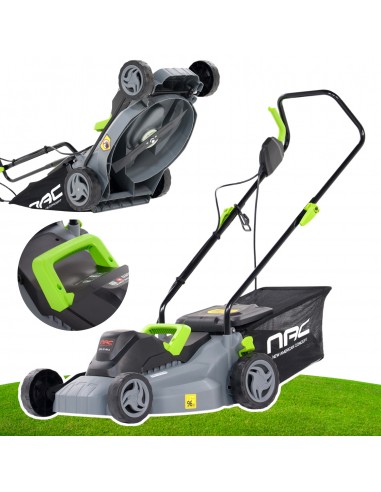 Cicha kosiarka elektryczna NAC LE15-37-PB-S 5902067855034