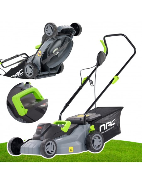Cicha kosiarka elektryczna NAC LE15-37-PB-S 5902067855034