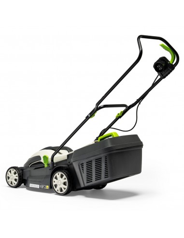 Wydajna kosiarka elektryczna NAC LE14-34-PB-KC 1400W z zabezpieczeniem termicznym 5902067856390 5