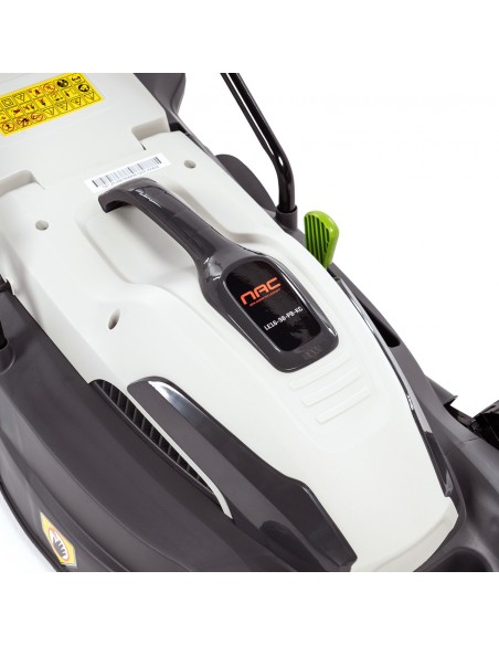 Cicha kosiarka elektryczna NAC LE16-38-PB-KC z zabezpieczeniem termicznym 5902067856406 7