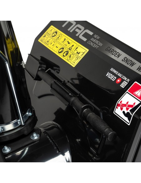 Mocna odśnieżarka spalinowa z napędem NAC STP196L-61-K 5900607536931 12