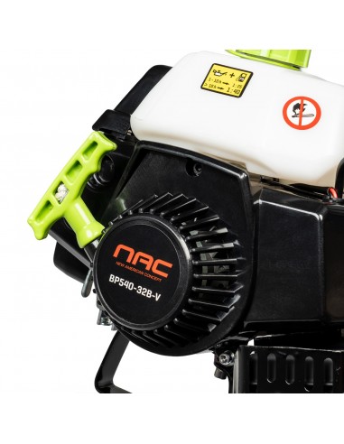 Wydajna kosa spalinowa NAC BP540-32B-V + głowica żyłkowa, tarcza tnąca i szelkami 5902067851296 10