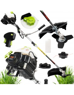 Wydajna kosa spalinowa NAC BP540-32B-V + głowica żyłkowa, tarcza tnąca i szelkami 5902067851296