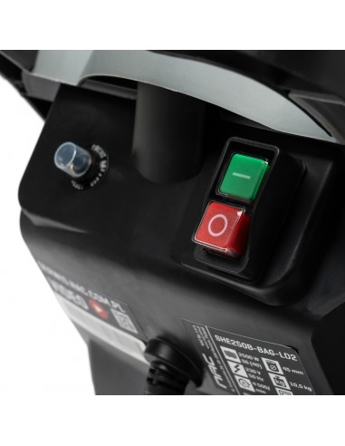 Elektryczny rozdrabniacz do gałęzi NAC SHE250B-BAG-LD2 2500W 5902490744097 11