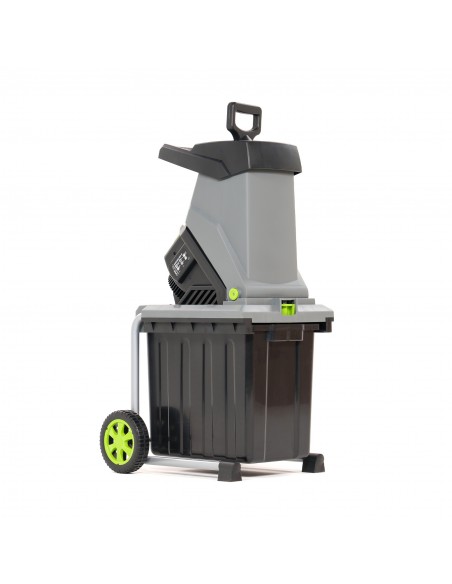 Wydajny rozdrabniacz elektryczny do gałęzi NAC SHE250B-BOX-G 45L, 2500W 5902067855393 2