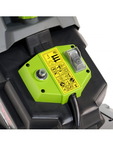 Wydajny rozdrabniacz elektryczny do gałęzi NAC SHE250B-BOX-G 45L, 2500W 5902067855393 7