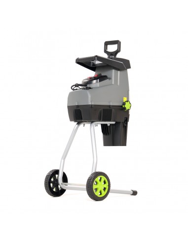 Mocny rozdrabniacz elektryczny do gałęzi NAC SHE280S-BAG-G z frezowym systemem rozdrabniania 5902067856093 5