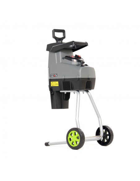 Mocny rozdrabniacz elektryczny do gałęzi NAC SHE280S-BAG-G z frezowym systemem rozdrabniania 5902067856093 6