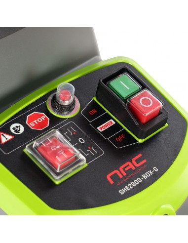 Wysokiej jakości rozdrabniacz do gałęzi NAC SHE280S-BOX-G elektryczny, z frezowym systemem rozdrabniania 5902067856109 3