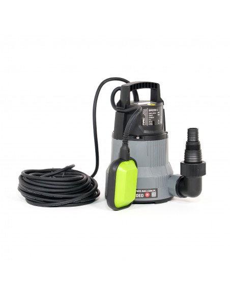 Lekka pompa ogrodowa do wody czystej NAC SPE25C-L 250W, 8000l/h 5902490742567 3