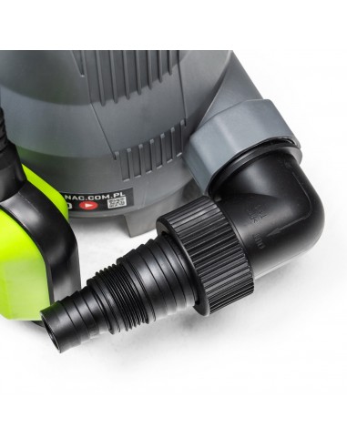 Wydajna pompa ogrodowa do wody brudnej NAC SPE100D-L 1000W 16000L/H 5902490742598 7