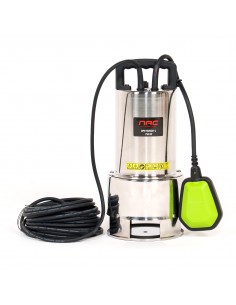 Wytrzymała pompa zatapialna do brudnej wody NAC SPE75INOX-L 750W 5902490742628 2