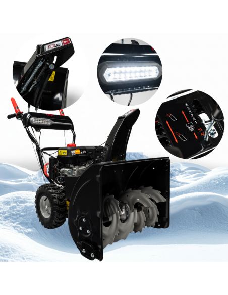 Odśnieżarka spalinowa z napędem i rozrusznikiem elektrycznym 66 cm NAC STP212L-66-EB-K 5905842537729