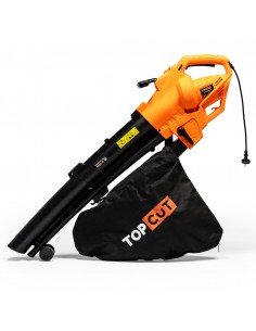 Wielozadaniowy odkurzacz elektryczny, dmuchawa do liści z rozdrabniaczem 3w1 TOP CUT TC-DE3500-W, 3500 W 5905842513440