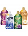 Pachnący zestaw 4 płynów do płukania Silan Fresh Control + Frangipani + Magnolia + Jungle 4x1364 ml 248 prań