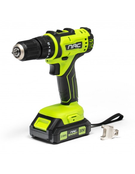 ZESTAW WKRĘTARKA I SZLIFIERKA KĄTOWA 20V NAC SMART NS-SET2-20V 5905842533387 9
