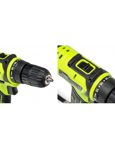 ZESTAW WKRĘTARKA I SZLIFIERKA KĄTOWA 20V NAC SMART NS-SET2-20V 5905842533387 10