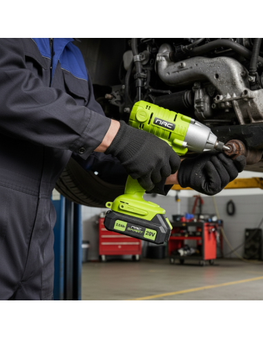 ZESTAW WKRĘTARKA I ZAKRĘTARKA UDAROWA 20V NAC SMART NS-SET1-20V 5905842533370 13