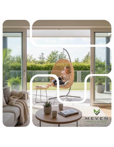 Naturalny fotel wiszący Aura Meven  12