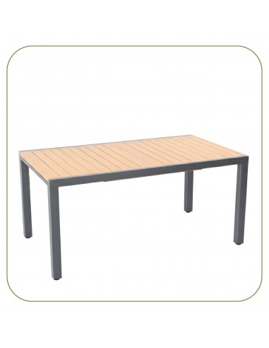 Ogrodowy stół rozkładany z aluminium 160/240 cm Valencia Meven  9