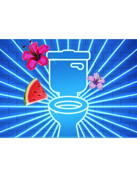 Żelowy krążek do toalety Duck Fresh Discs Hibiscus Hyperspace 36 ml  3