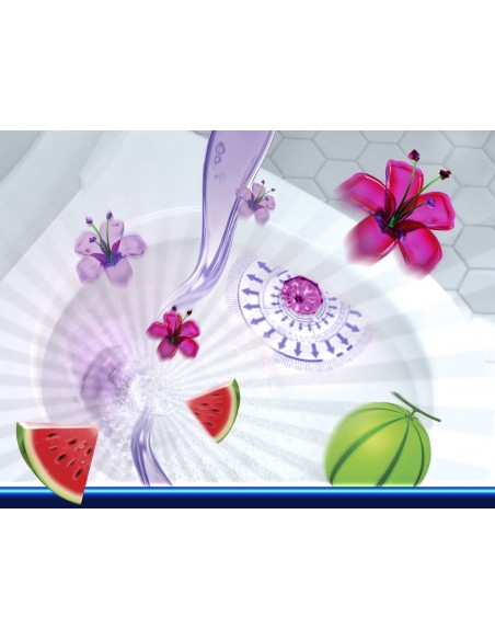 Żelowy krążek do toalety Duck Fresh Discs Hibiscus Hyperspace 36 ml  5