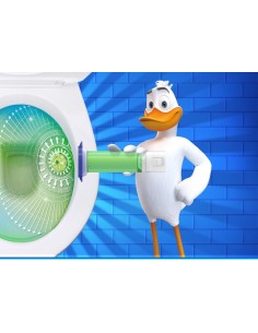 Żelowy krążek do toalety Duck Fresh Discs Mint Mission  2