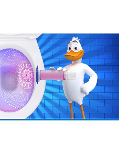 Podwójny zapas żelowych krążków do WC Duck Fresh Discs Hibiscus Hyperspace  2