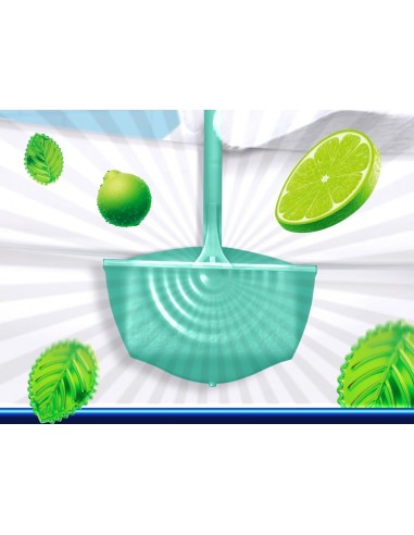 Barwiąca zawieszka do toalety Duck Aqua Turquoise 4in1 Mint Mission  3