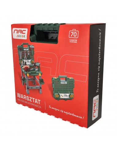 Zabawkowy warsztat małego majsterkowicza NAC Junior ZB-DIY-TAB-0001  5