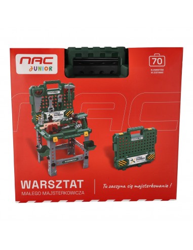 Zabawkowy warsztat małego majsterkowicza NAC Junior ZB-DIY-TAB-0001  6