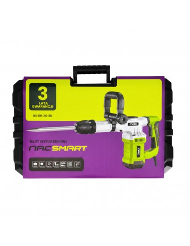 Młot wyburzeniowy NAC SMART NS-DH-20-SK 20 J  2