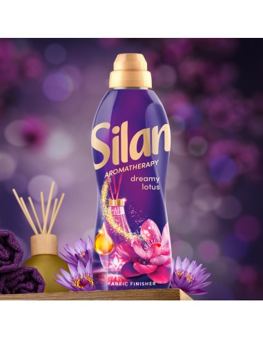 Pachnący płyn do płukania tkanin Silan Aromatherapy Dreamy Lotus 1364 ml 62 prania 9000101582604 3