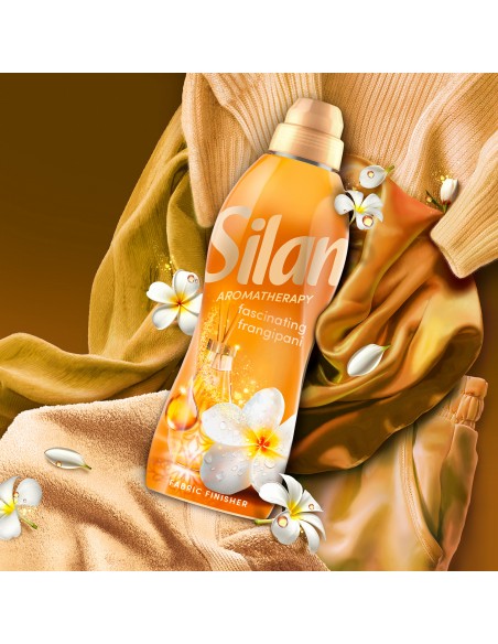 Zmiękczający płyn do płukania tkanin Silan Aromatherapy Fascinating Frangipani 1364 ml 62 prania 9000101582642 3