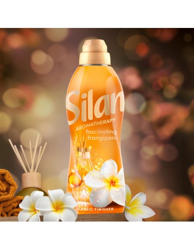 Zmiękczający płyn do płukania tkanin Silan Aromatherapy Fascinating Frangipani 1364 ml 62 prania 9000101582642 5