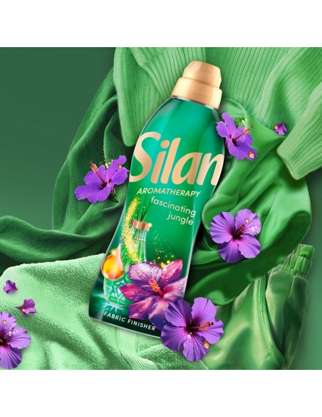 Intensywnie pachnący płyn do tkanin Silan Aromatherapy Fascinating Jungle 1364ml 62 prania 9000101583069 3