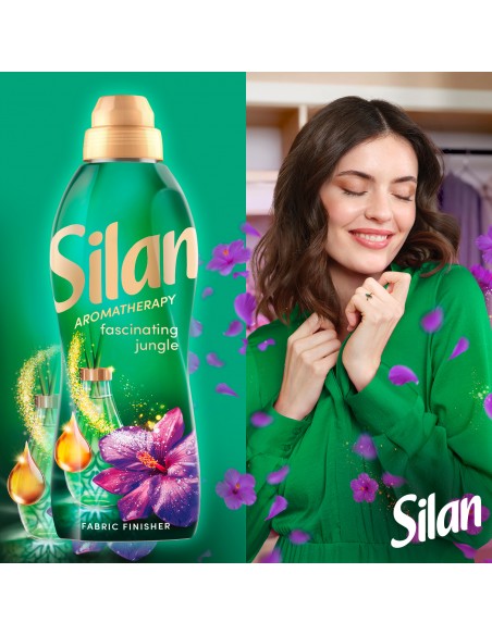Intensywnie pachnący płyn do tkanin Silan Aromatherapy Fascinating Jungle 1364ml 62 prania 9000101583069 6