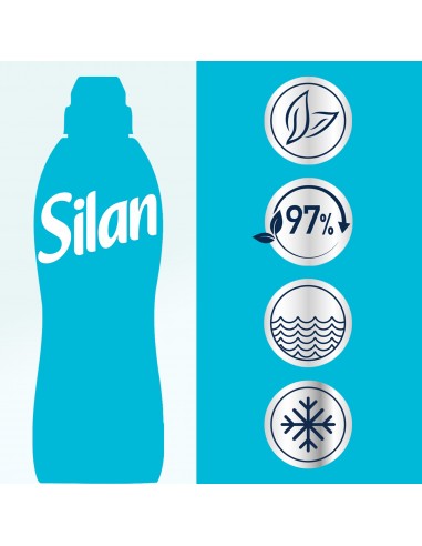 Hipoalergiczny płyn do płukania tkanin Silan Sensitive 1,672L 9000101590272 3