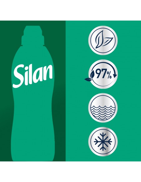 Aromatyczny płyn do płukania tkanin Silan Aromatherapy Fascinating Jungle 3x1364 ml 186 prań 9000101583069 3