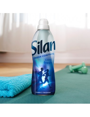 3x Zmiękczający koncentrat do płukania tkanin Silan Fresh Control Cool Fresh 3x1364 ml 186 prań 9000101583106 5